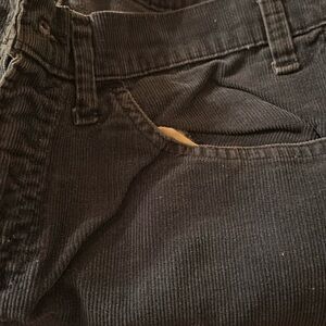 90s Levi jeans in navy blue Nice worn condition. 32 by 34 Front /back pockets